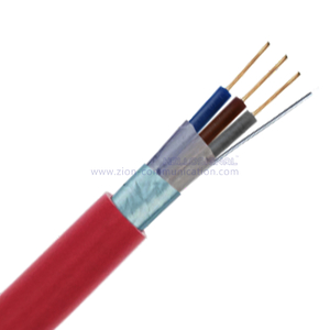 Cable de alarma contra incendios FPLR 3 × 1