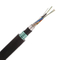 Chaqueta dúplex / Armadura PSP, UG Enterrado al aire libre Tubo suelto Cable de fibra óptica GYTA53 2–144 de fibra, cubierta de PE