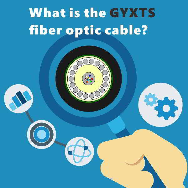 ¿Qué es el cable de fibra óptica de tubo holgado GYXTS?