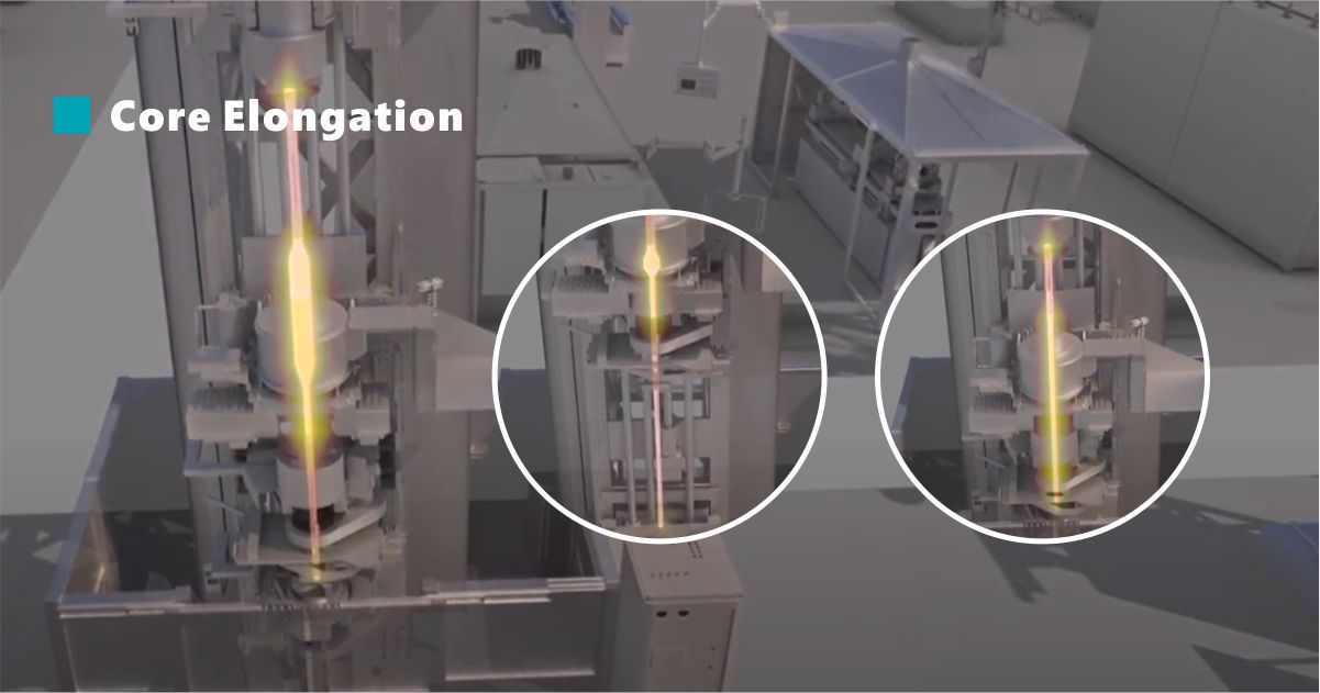 Elongaci&oacute;n del n&uacute;cleo