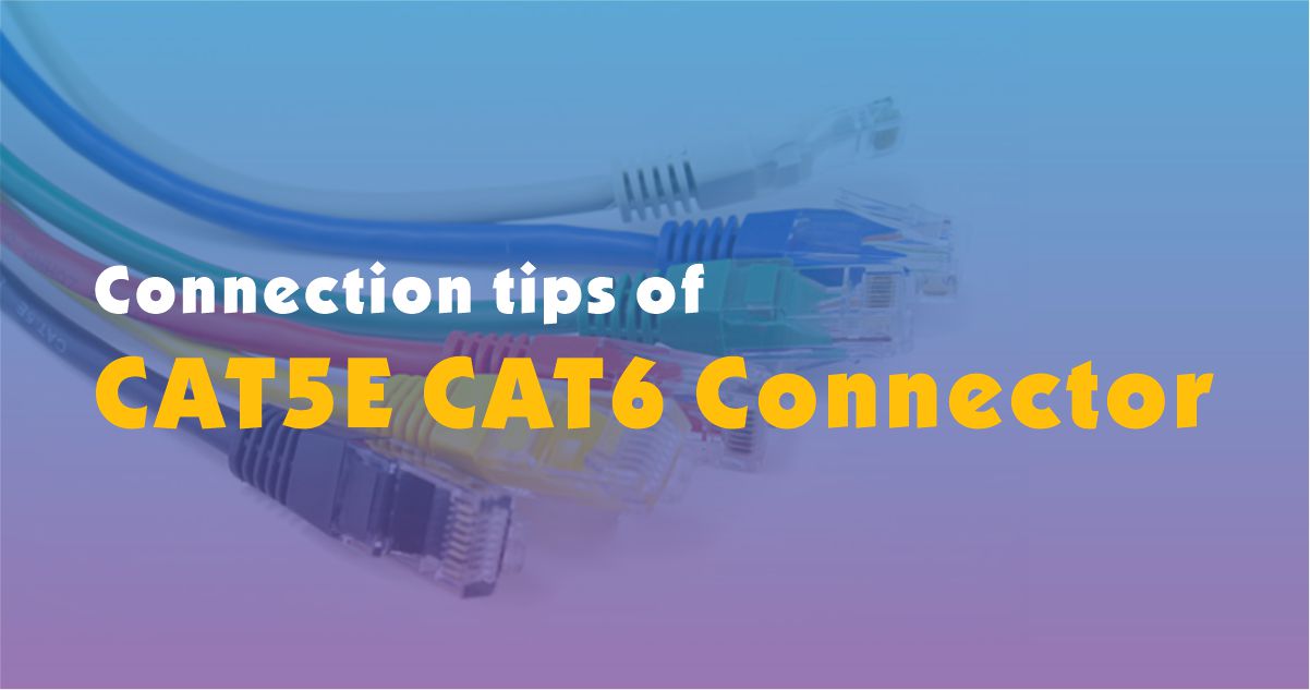 Puntas de conexión del conector de cable CAT5E CAT6