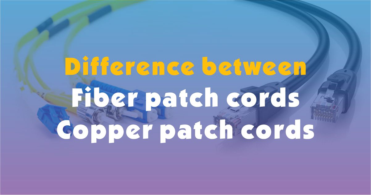 ¿Cuál es la diferencia entre el latiguillo de fibra y el latiguillo de cobre?