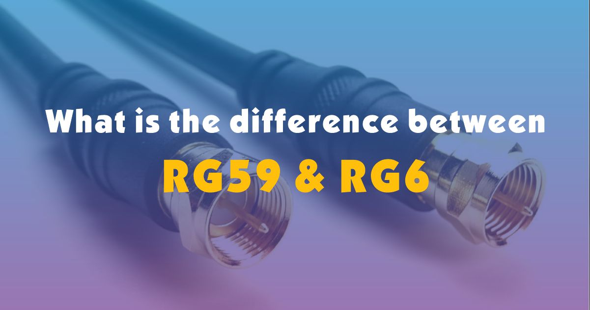 ¿Cuál es la diferencia entre RG59 y RG6?