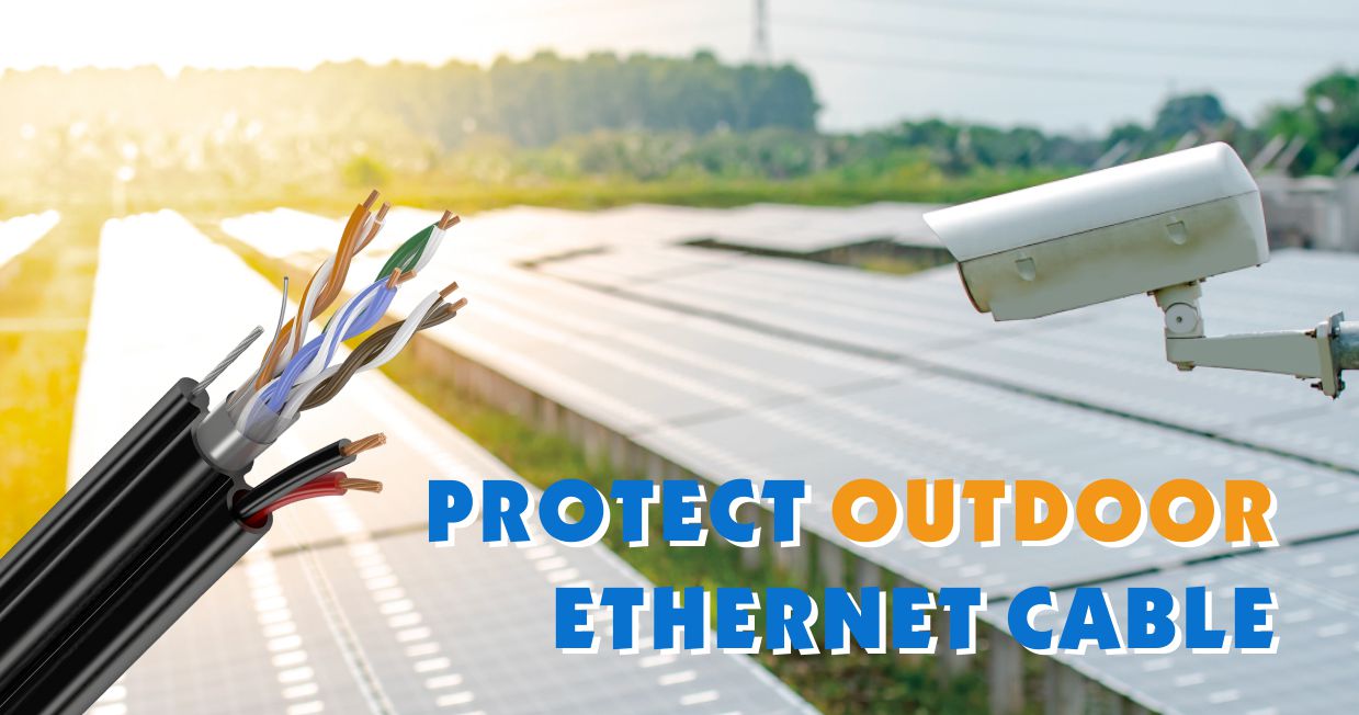 Cómo proteger un cable Ethernet exterior