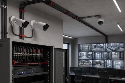 Solución de cableado de vigilancia CCTV