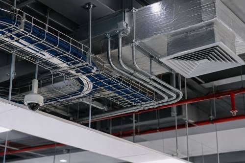 Solución de cable de seguridad plenum