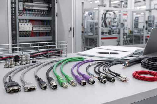Soporte de lista de materiales de cables de automatización industrial para proyectos de cables mixtos